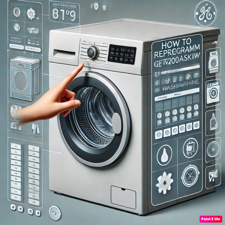 How to Reprogram a GE HTW200ASK1WW Washing Machine