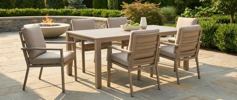 7 piece outdoor setting