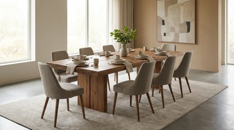 8 seater dining table