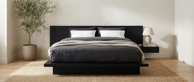 bed base black
