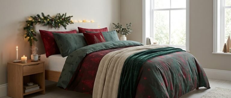 christmas bedding