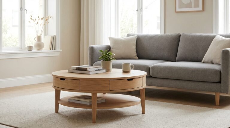 coffee table with storage