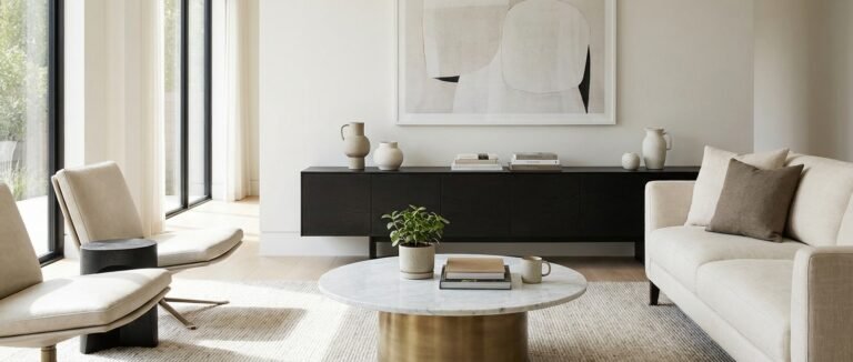 console and coffee table