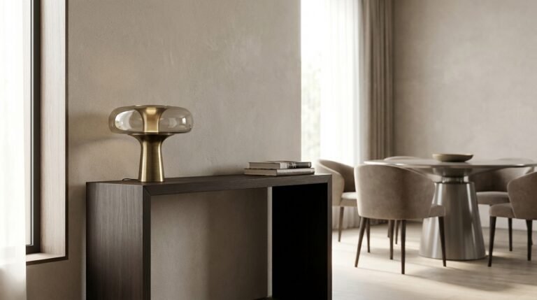 contemporary lamp table