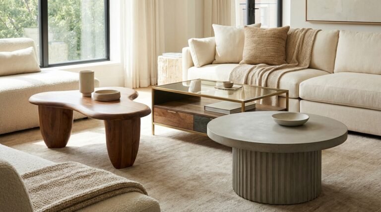 contemporary style coffee tables