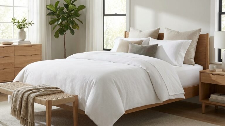 cotton bed sheets queen