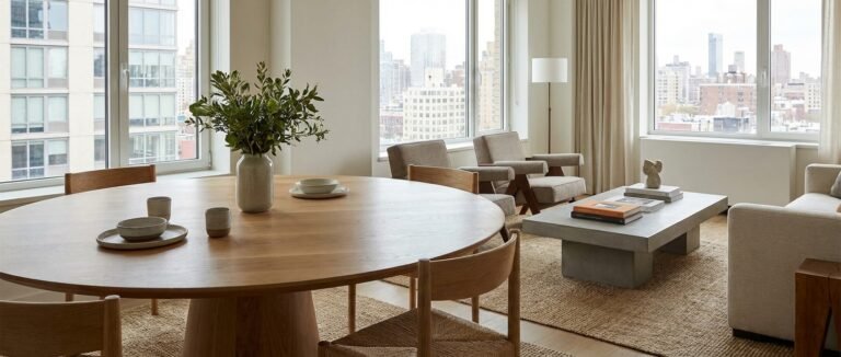 dining and coffee table