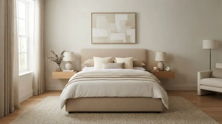 beige bedroom