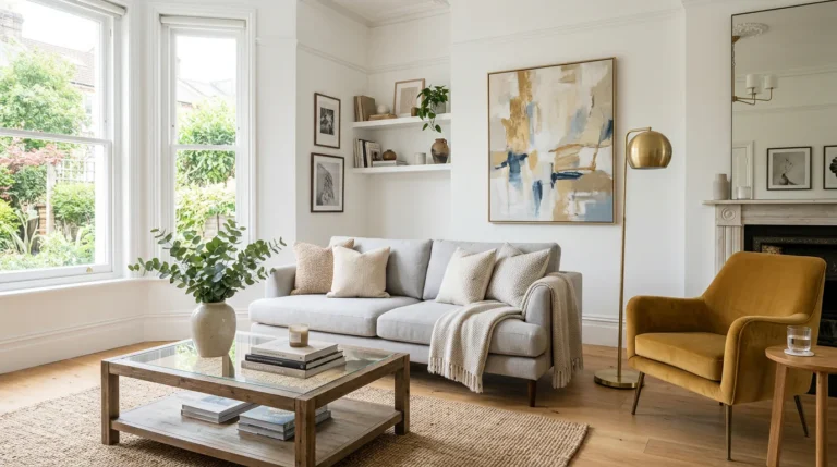 how to decorate a front room