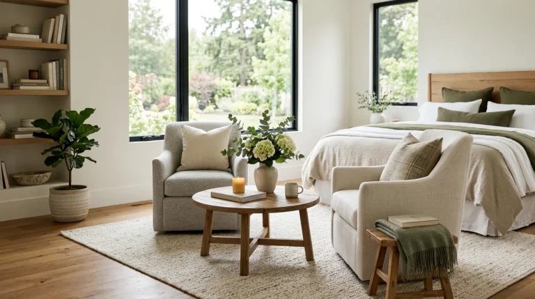 ideas for bedroom sitting area