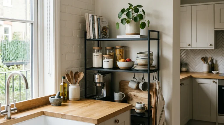 kitchen storage rack for small spaces