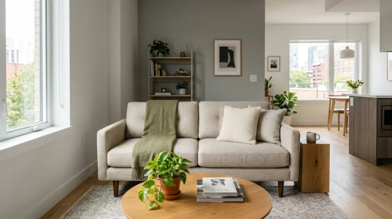 studio apartment couch