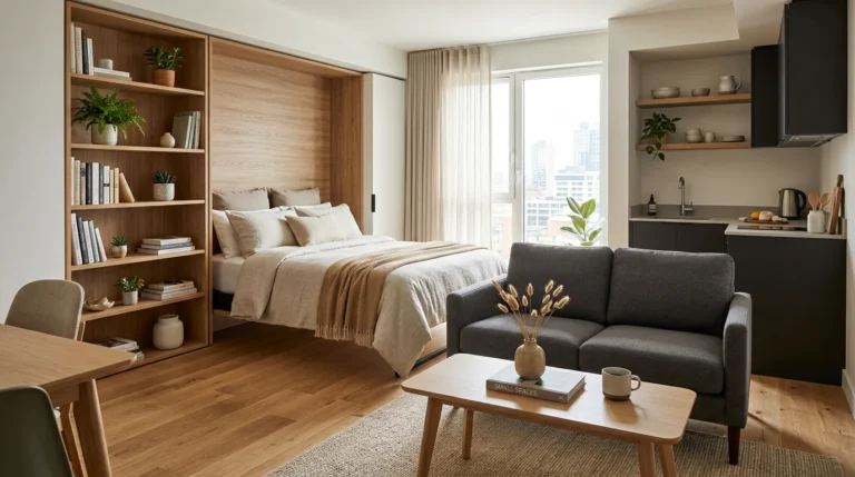 studio apartment dimensions