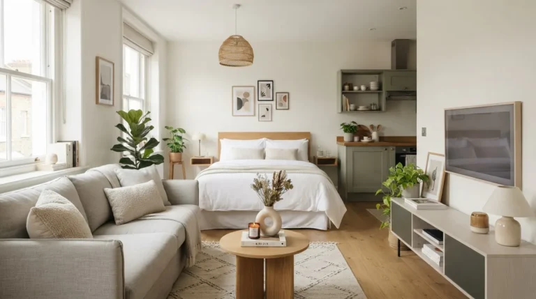 studio flat decor