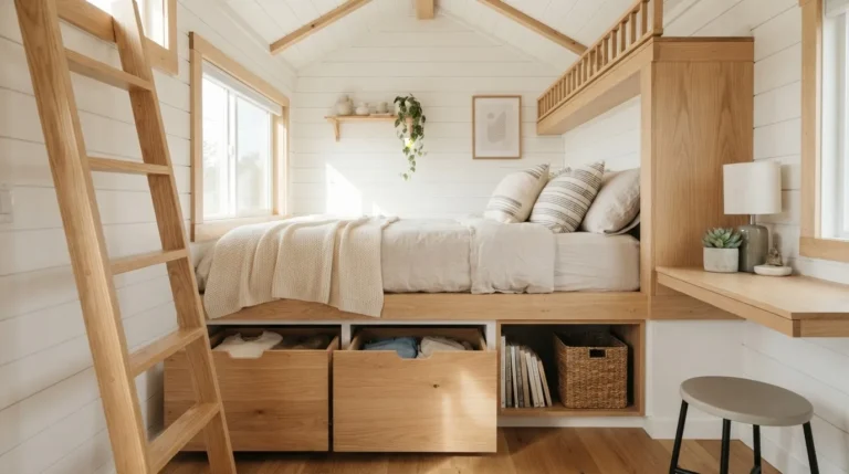 tiny house bed ideas